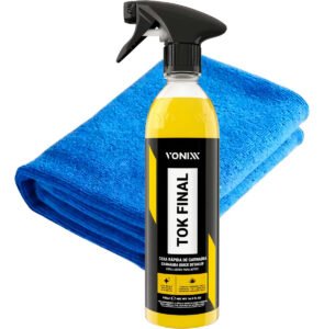 Cera líquida Vonixx Tok Final de 500 ml com toalha de microfibra