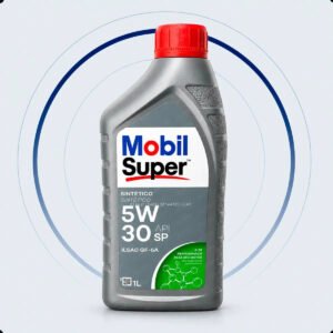 Embalagem do óleo Mobil Super 5W30 sintético